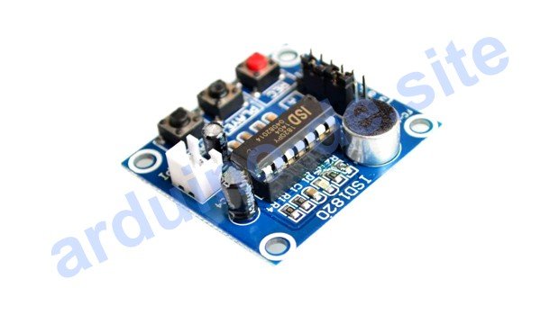 Sprachwiedergabe mit Modul ISD1820 Arduino