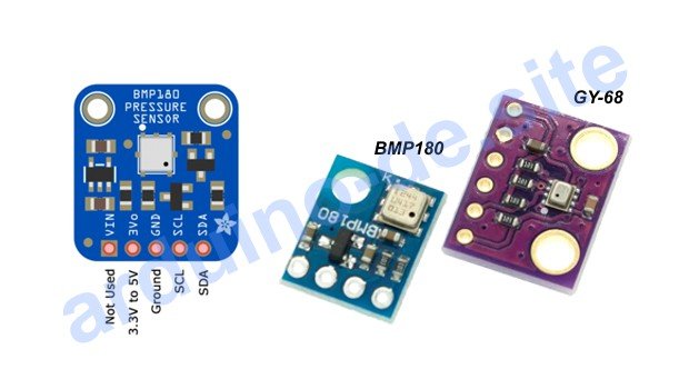 Drucksensor BMP180 Arduino pinout, datasheet