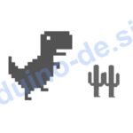 Arduino-Spiel mit LCD-Display "Dino T-Rex"