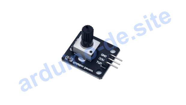 Rotary Potentiometer Arduino anschließen & verwenden