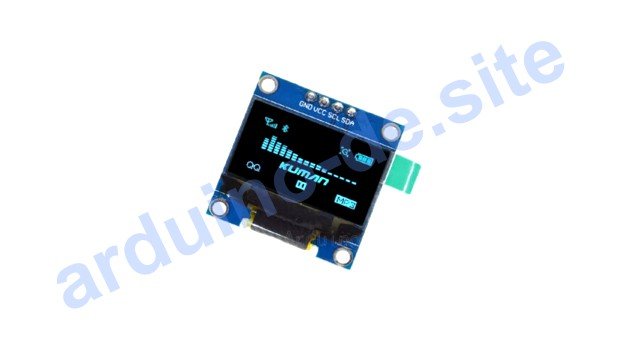 128×64 OLED Display Arduino anschließen & verwenden