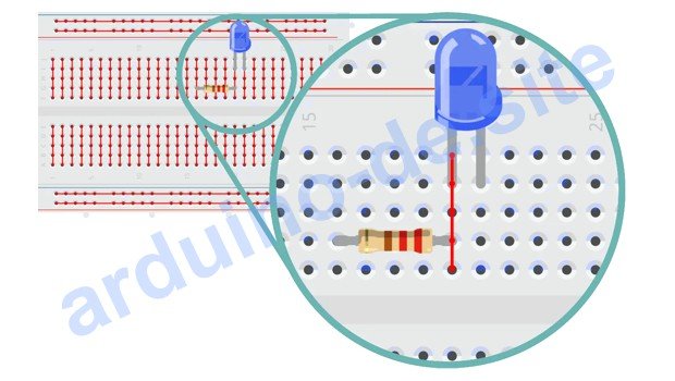 Wie verwendet man ein Breadboard Arduino