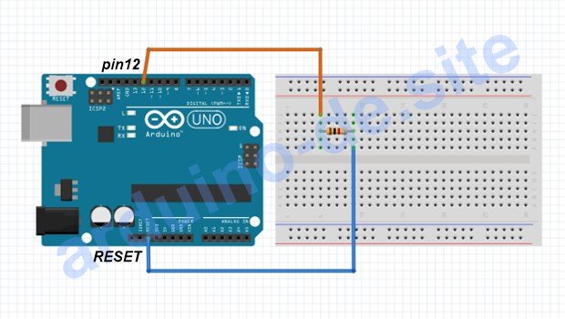 Wie man Reboot Arduino per Hardware