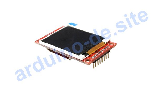 1.8 Zoll TFT LCD Display Arduino anschließen