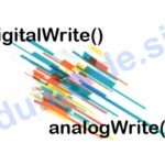 Beschreibung digitalWrite und analogWrite Arduino