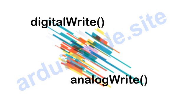 Beschreibung digitalWrite und analogWrite Arduino